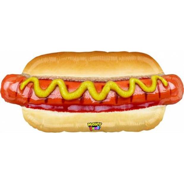Aufblasbarer Ballon Hot Dog 86 cm