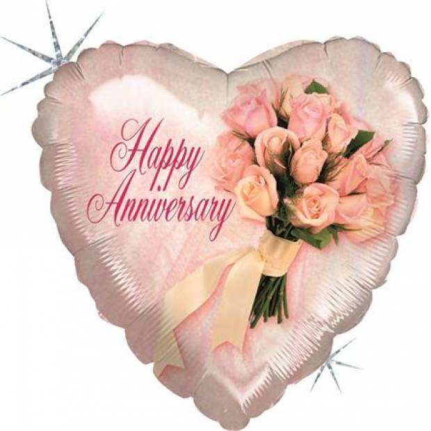 Aufblasbarer Ballon Jubiläum 46 cm