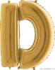 Luftballon Buchstabe D goldfarben 102 cm
