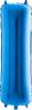 Aufblasbarer Ballon Buchstabe I blau 102 cm