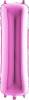 Luftballon Buchstabe I pink 102 cm