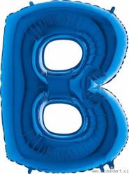 Luftballon Buchstabe B blau 102 cm