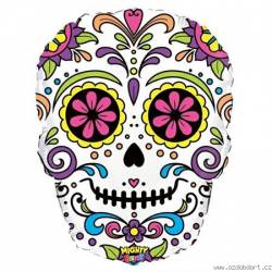 Aufblasbarer Ballon Schädel 69 cm