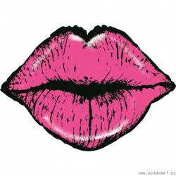 Aufblasbarer Lippenballon 76 cm