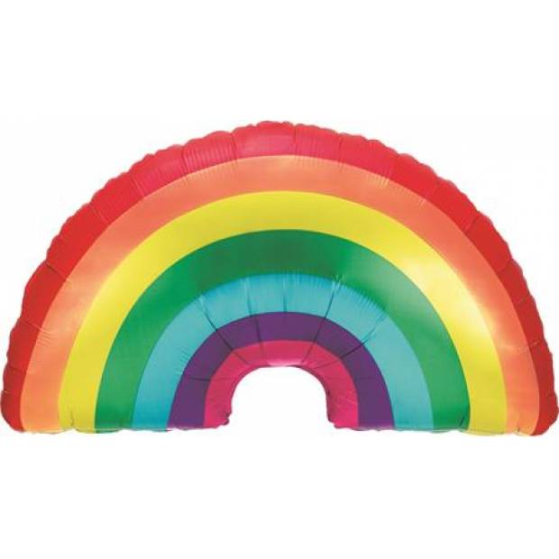 Aufblasbarer Ballon Regenbogen 91 cm