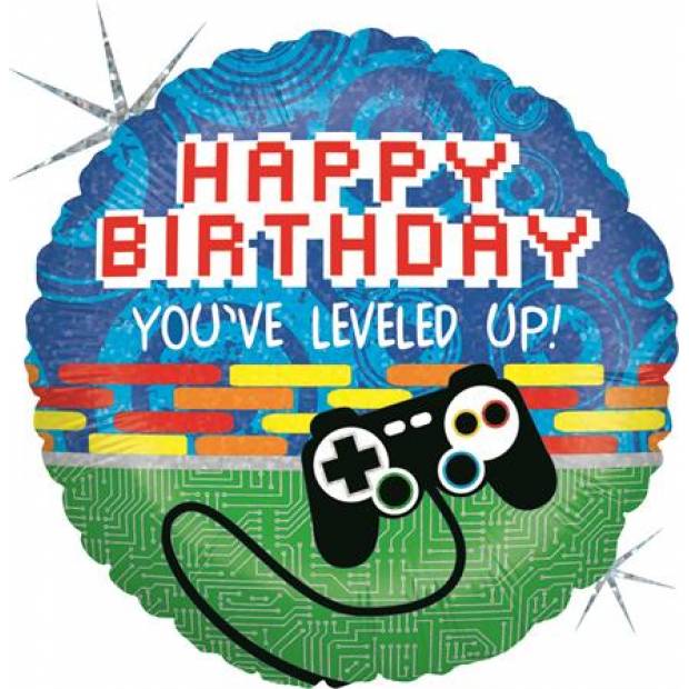 Aufblasbarer Ballon zum Geburtstag – für Spieler 46 cm