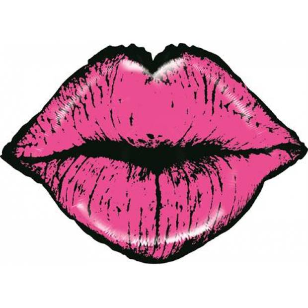 Aufblasbarer Lippenballon 76 cm