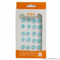 Zuckerblüten 30 Stück klein hellblau