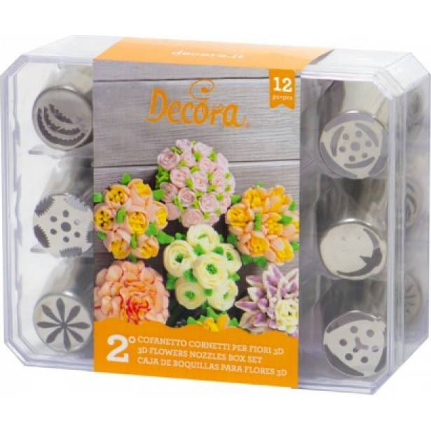 Spikes für Aufhellung - Blumen 12pcs