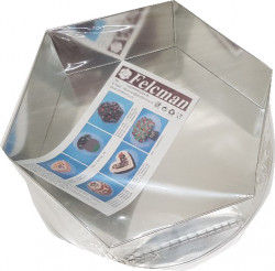 Sechseckige Kuchenform mittel 25x25x7,5cm