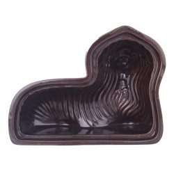 Keramische Backform Osterlamm 18 cm