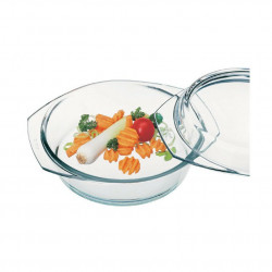 Runde Glasbackform 2l