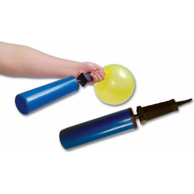 Handpumpe zum Aufblasen von Luftballons durch Ansaugen