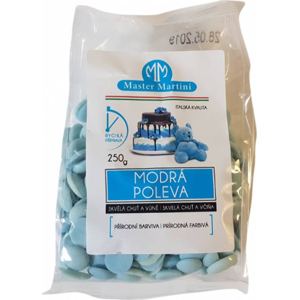 Blauer Zuckerguss 250g