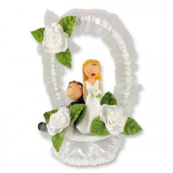 Hochzeitsfigur für den Kuchen 1 Stück gezwungener Bräutigam