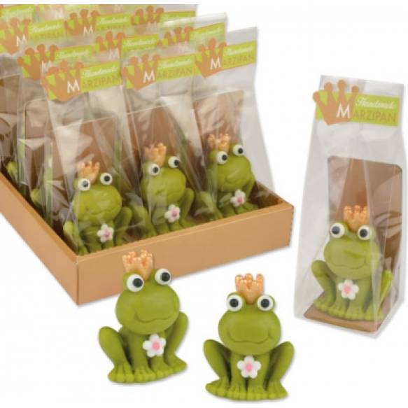 Marzipankröte mit Krone