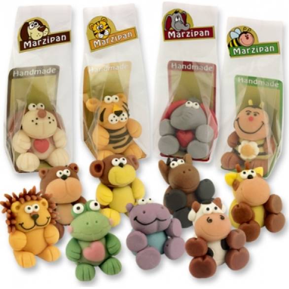 Marzipan-Tier klein 38x37x43mm 1Stk