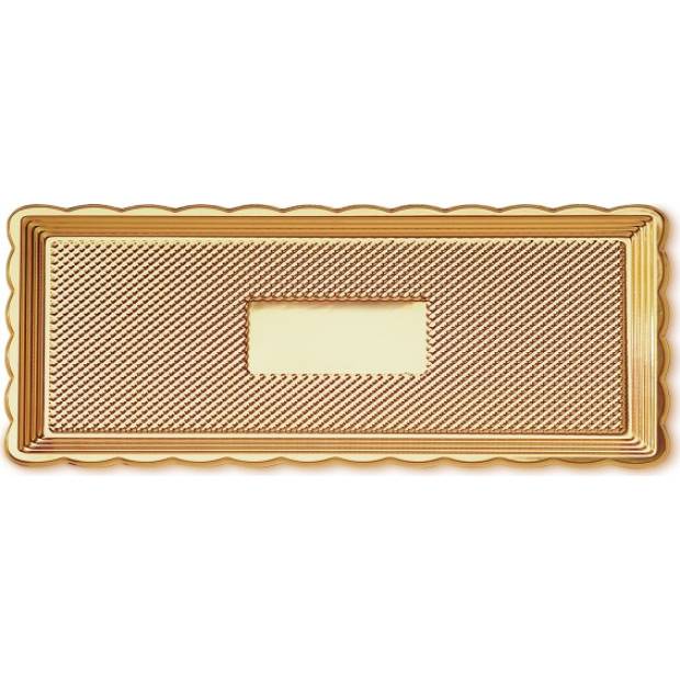Tortenuntersetzer 15x40 Gold -