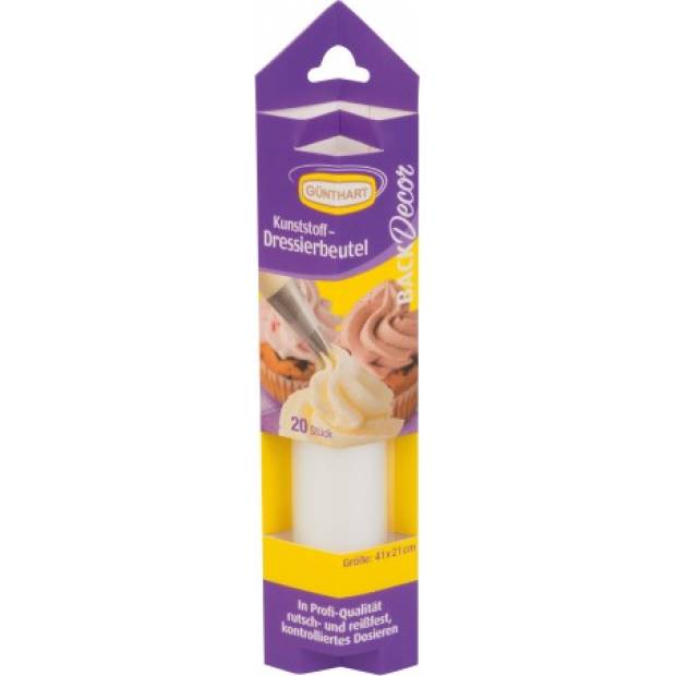 Spritzbeutel für die Dekoration 20 Stk.