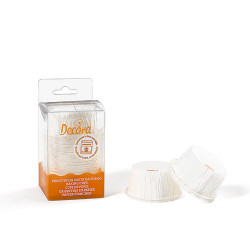 Muffin-Körbchen 25Stück weiß