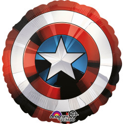 Folienballon 71x71 cm Avengers Schild