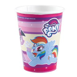 Pappbecher My Little Pony 8pcs 250ml