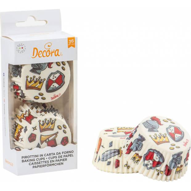Muffin-Körbchen 36St. Ritter