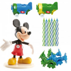 Mickey Kerzen und Flugzeuge Kuchenfigur