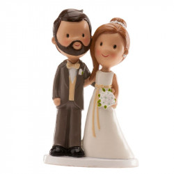 Hochzeitstorte Figur 14cm Neuvermählte