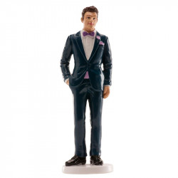 Hochzeitstortenfigur 16cm einzelner junger Mann