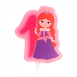 Kuchen Kerze Ziffer eine Prinzessin 7cm