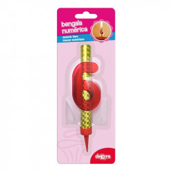 Tortenbrunnen mit Nummer 6