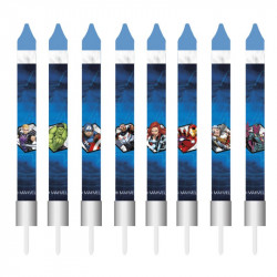 Tortenkerzen Avengers 9cm