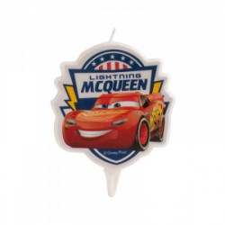 Tortenkerze Cars 7,5cm Mcqueen