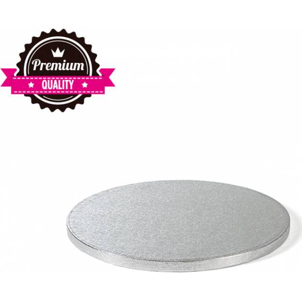 Silberne Kuchenmatte 26cm Dicke 1,2cm