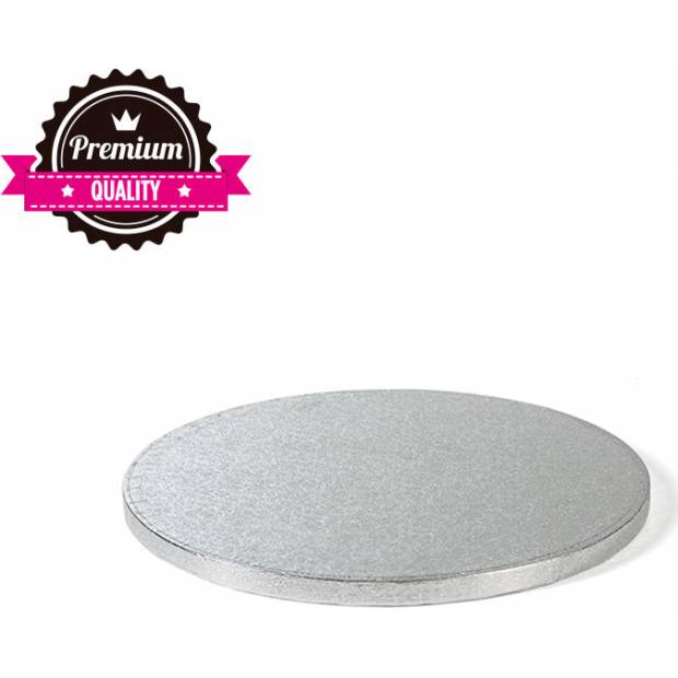 Silberne Kuchenmatte 30cm Dicke 1,2cm