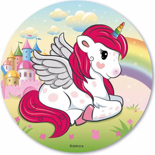 Esspapier magisches Einhorn Unicorn 20 cm