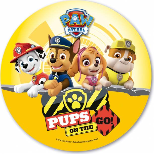 Esspapier Paw Patrol GO! 20 cm