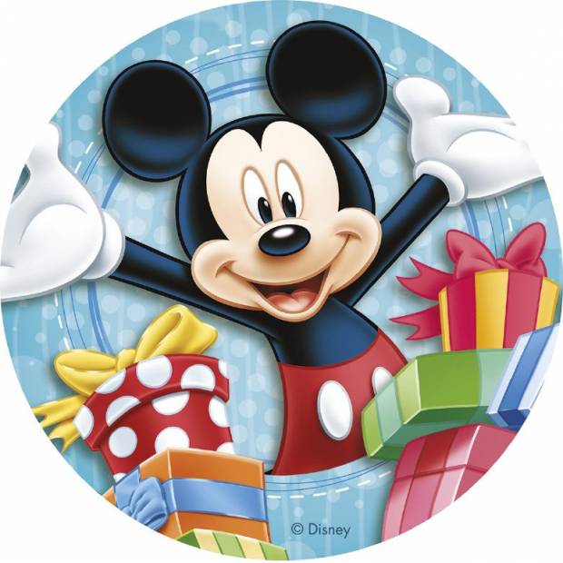 Fondantbogen für Mickey-Kuchen und Geschenke