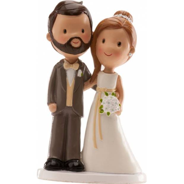 Hochzeitstorte Figur 14cm Neuvermählte