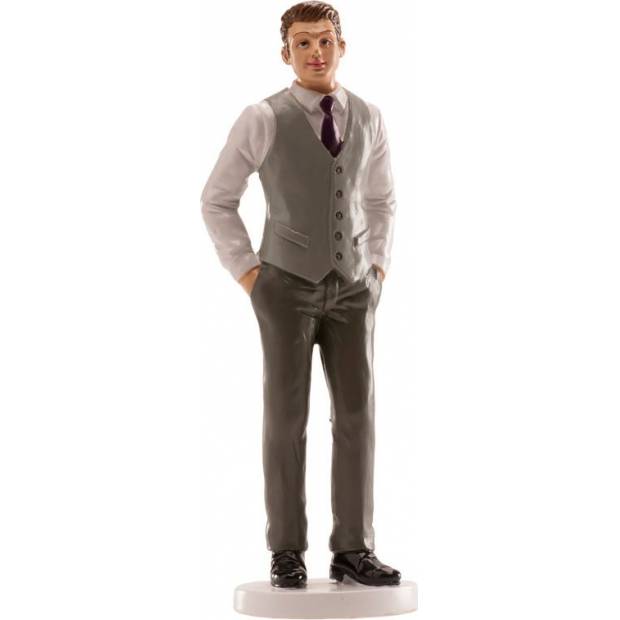 Hochzeitstorte Figur 16cm getrennt Herren