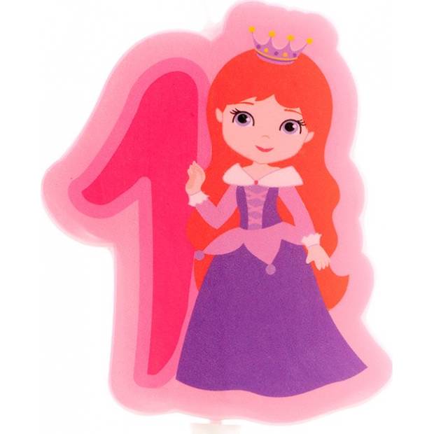 Kuchen Kerze Ziffer eine Prinzessin 7cm