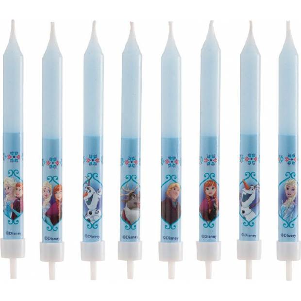 Tortenkerzen 9cm Ice Kingdom 8St.