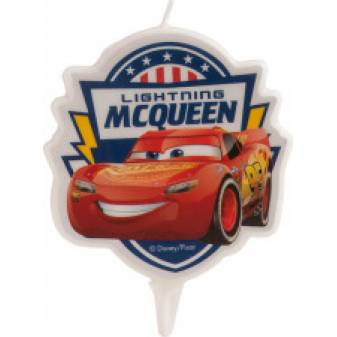 Tortenkerze Cars 7,5cm Mcqueen