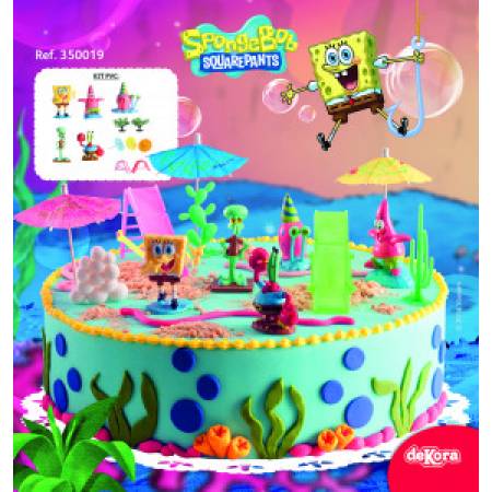 SpongeBob ganze Stadt Kuchen Figur
