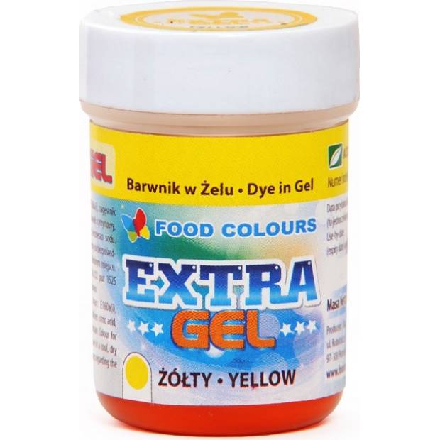 Gel-Farbe extra gelb 35g