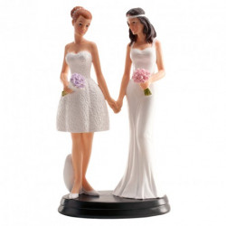 Hochzeitstortenfigur 20cm sie und sie lesbisch
