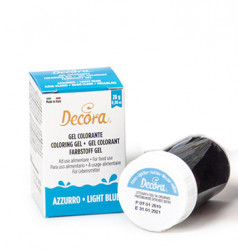 Gelfarbe hellblau 28g