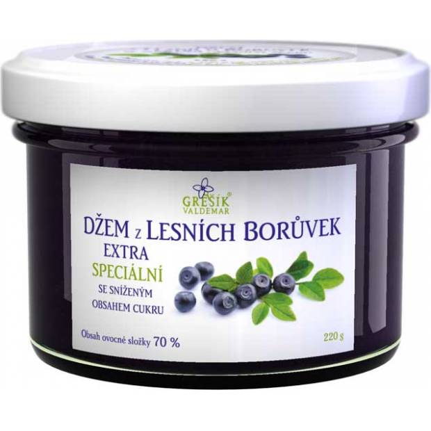 Wildheidelbeer-Konfitüre Extra Spezial 220g