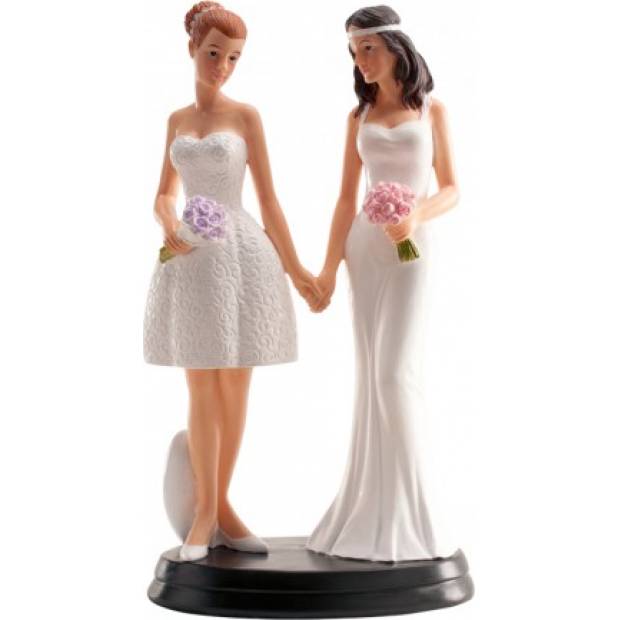 Hochzeitstortenfigur 20cm sie und sie lesbisch